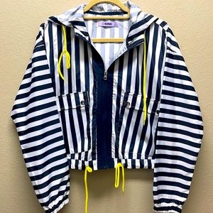 Ci Sono cropped wind breaker size M